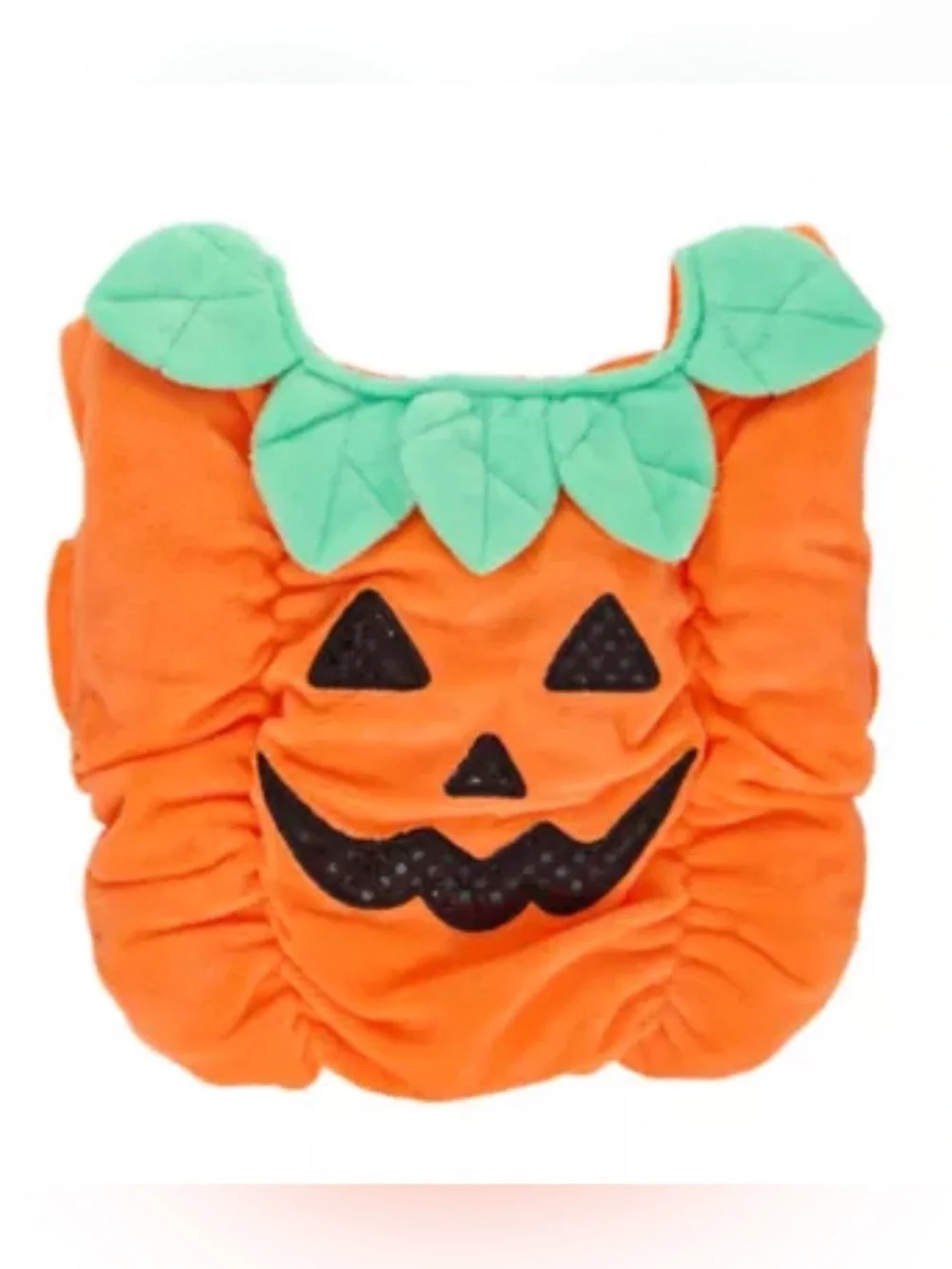 Pet Pumpkin Costume for Cats and Small Dogs - Orange
